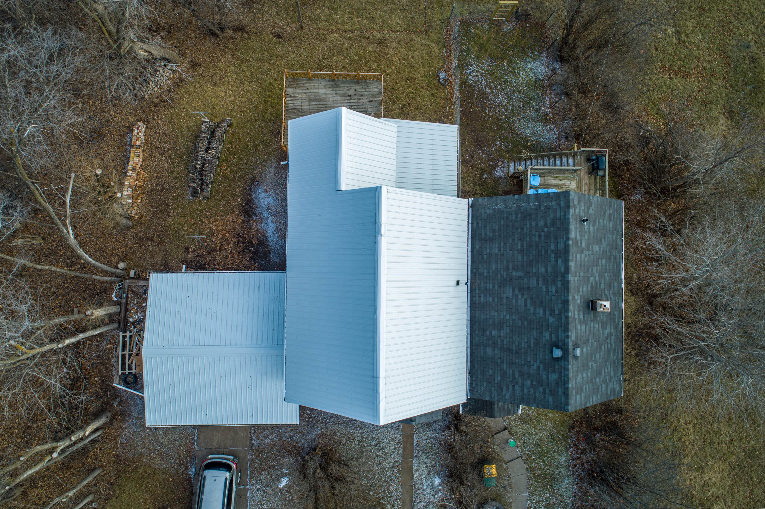 Drone roof image